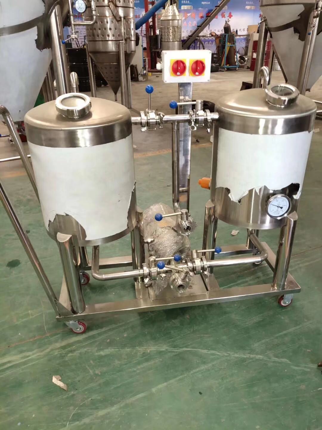 豪鲁小型好博在线清洗系统